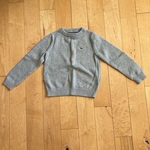 Vineyard Vines Toddler Boys Crewneck Gray Sweater, size 4T, 3T